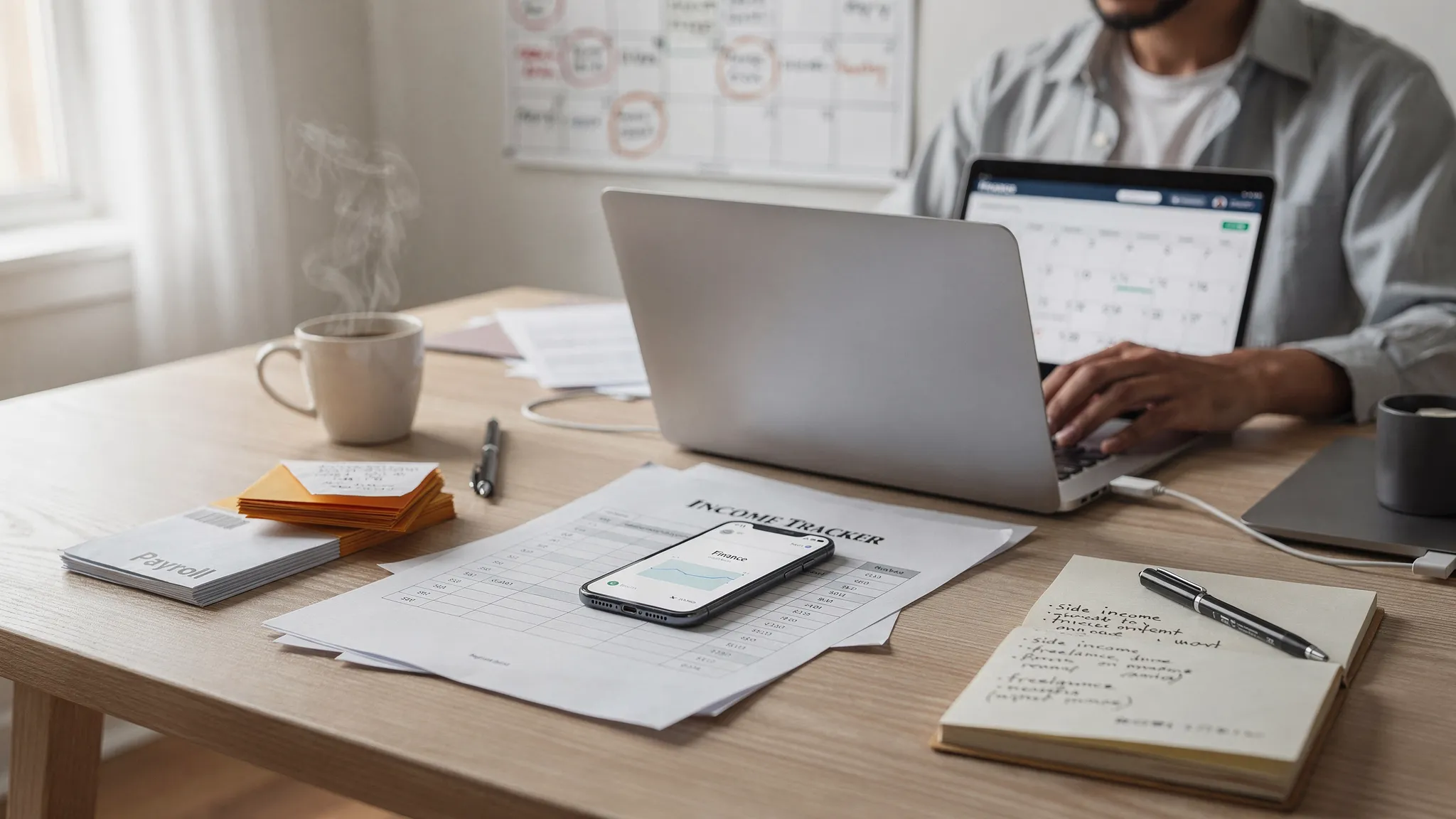 Income Tracker Setup: Side Hustles to Salary - Main Image