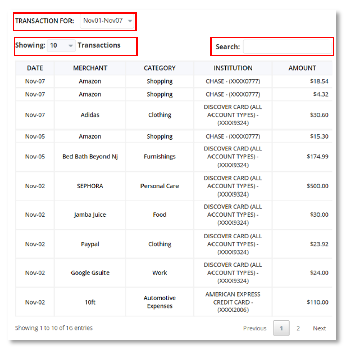 Money Patrol User Guide